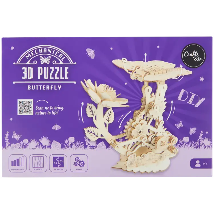 Dřevěné 3D puzzle