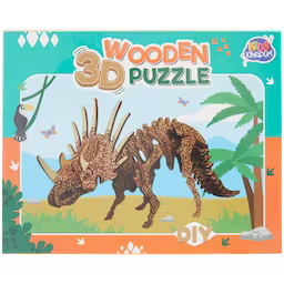 Dřevěné 3D puzzle Kids Kingdom