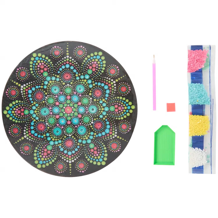 Mandala diamantová mozaika