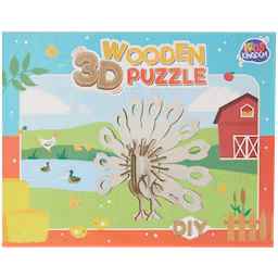 Dřevěné 3D puzzle Kids Kingdom
