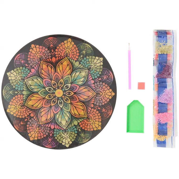 Mandala diamantová mozaika