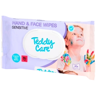 Ubrousky Teddy Care Sensitive 40 ks