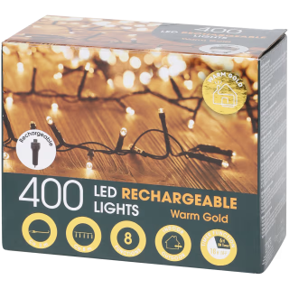 Dobíjecí vánoční osvětlení Luxuriance Lights