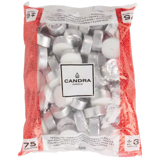Čajové svíčky Candra 75 kusů