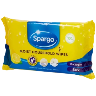 Vlhčené kuchyňské utěrky Spargo 80 kusů