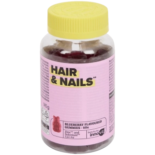 Hair & Nail Gummies Innovit Blueberry