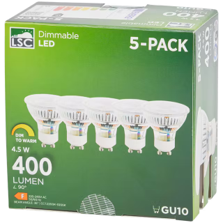 LED žárovky LSC 5 ks