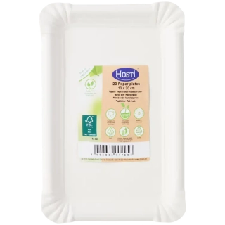 Papírové talířky Hosti