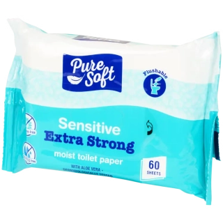 Vlhčený toaletní papír Sensitive