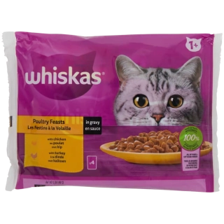 Kapsičky pro kočky Whiskas Drůbeží maso