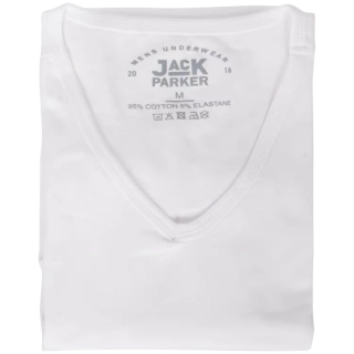 Tričko Jack Parker bílé M