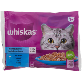Kapsičky pro kočky Whiskas Losos a tuňák
