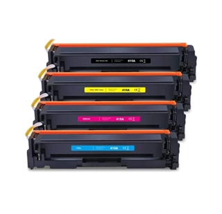 Dr. Toner HP 415X CMYK kompatibilní bez čipu