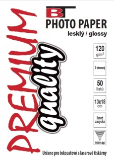 BT fotopapír lesklý 13x18 - 120g