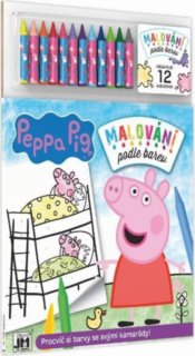 JIRI MODELS Malování podle barev Prasátko Peppa