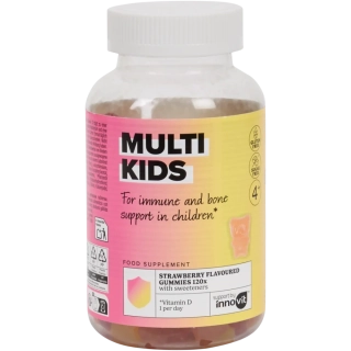 Multivitamínové gumové bonbony Innovit Kids Jahoda