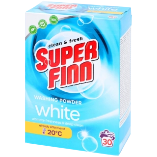 Prací prášek Superfinn Bílá