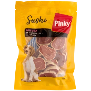 Psí pamlsek Pinky Sushi Duck