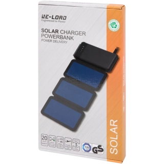 Solární powerbanka Re-load