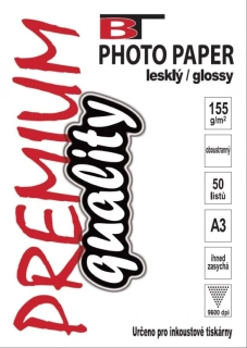 BT fotopapír lesklý A3 - 155g